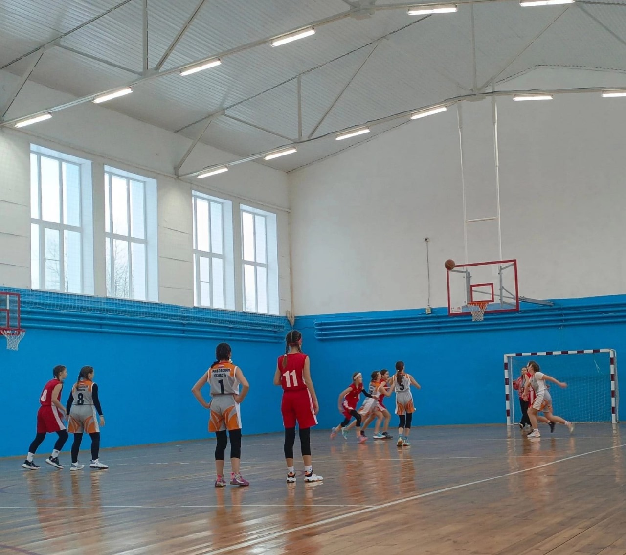 СК «Жердевка» накануне празднования &quot;Дня матери&quot; организовал турнир по баскетболу среди команд девушек 2008-2009 г..