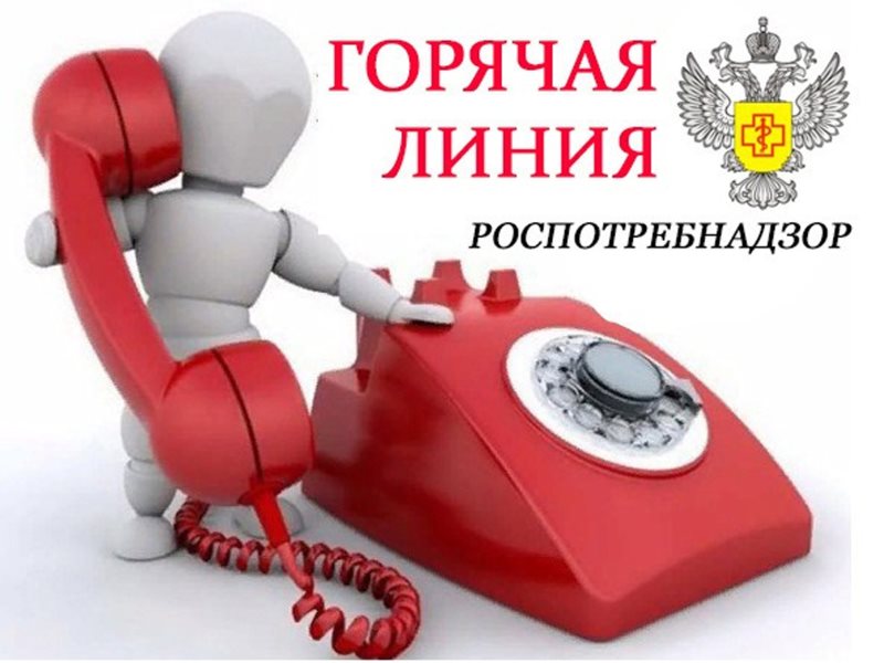 О «горячей линии» Роспотребнадзора.