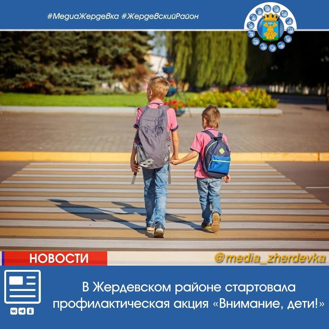 В Жердевском районе проходит профилактическая акция «Внимание, дети!».