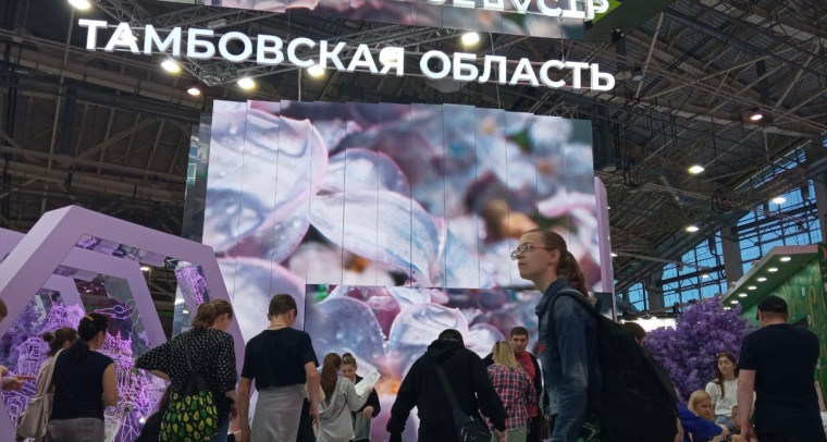 Тамбовская область на выставке-форуме "Россия" демонстрирует свои достижения в сфере предпринимательства. Тамбовская область на выставке-форуме "Россия" демонстрирует свои достижения в сфере предпринимательства.